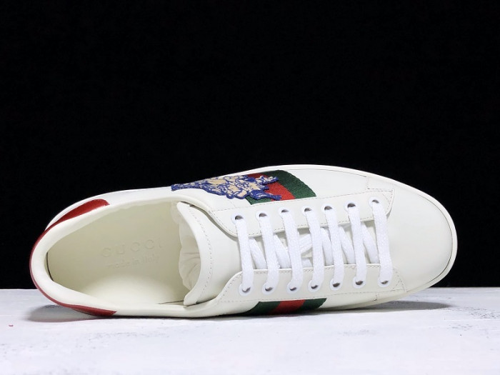 G*u*i ace embroidered low-top sneaker