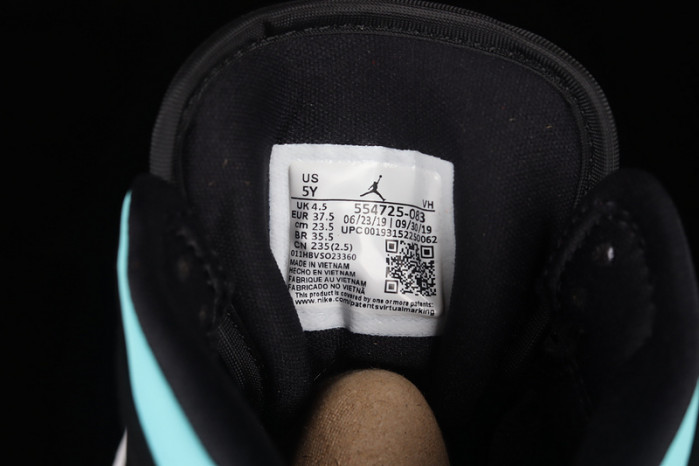 air jordan 1 mid multi-color (gs) 554725-083